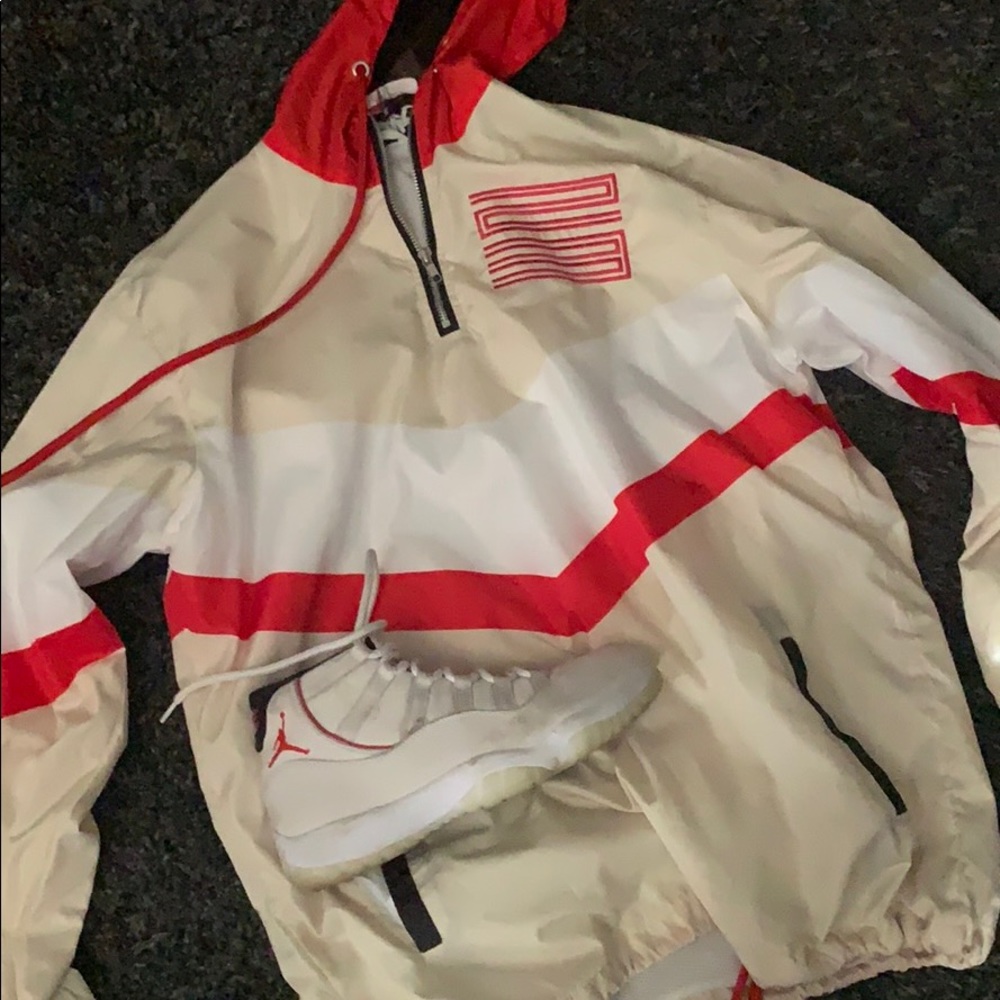 Platinum Tint 11s With Windbreaker Bundle